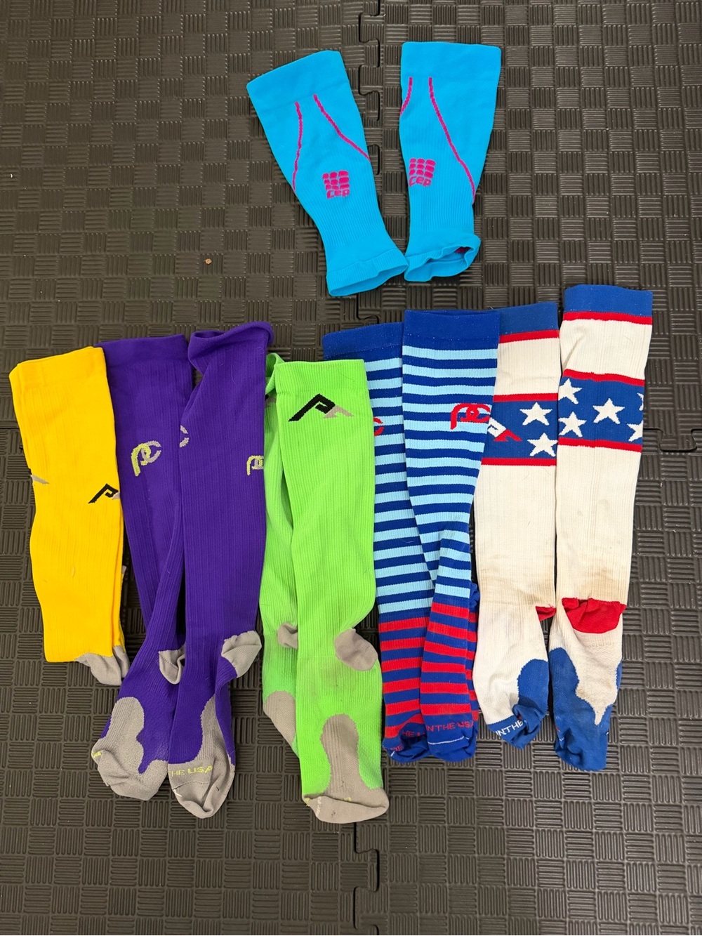 Compression socks and Sleeves Bundle